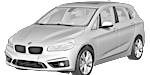 BMW F45 U1215 Fault Code